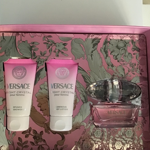 VERSACE Bright Crystal pour femme 3pcs fragrance set - Picture 5 of 9